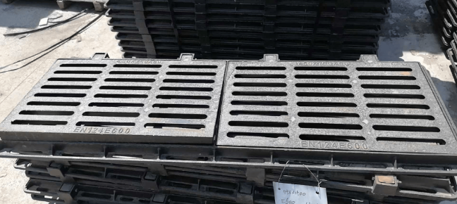 江南球墨铸铁连体双篦展示