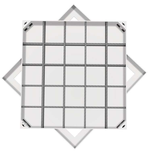 江南不锈钢方井展示